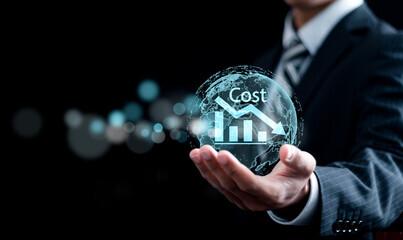 Produtor usando software de gestão financeira rural