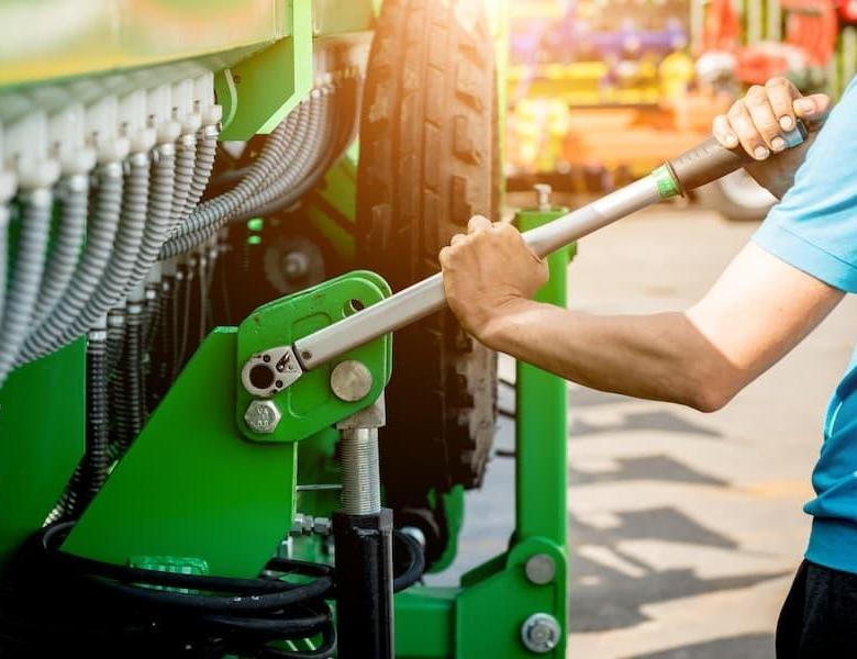 Armazenamento de colheitadeiras fora da safra