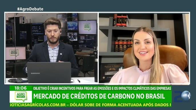 Fazenda com integração lavoura-pecuária-floresta gerando créditos de carbono