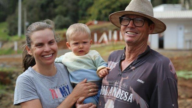 Exemplo de família rural bem-sucedida na sucessão