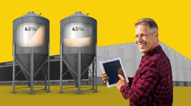 Balança de precisão 60kg para aves WTR em uso