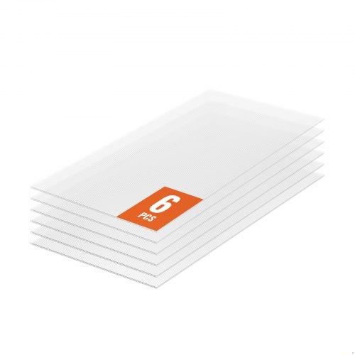 Exemplo de telhado policarbonato em estufa hidropônica para dissipação de calor em regiões quentes