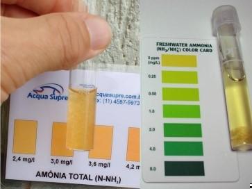 Difusor de oxigênio instalado no fundo de viveiro de tilápia para aeração profunda