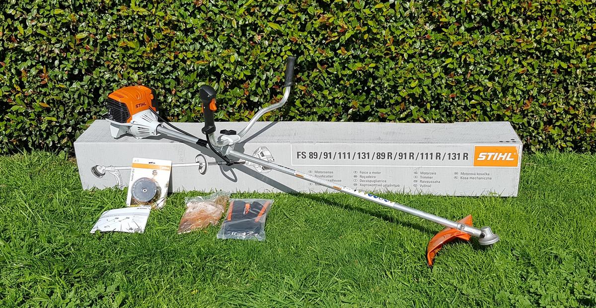 Foto da Roçadeira FS 91 R Stihl em uso