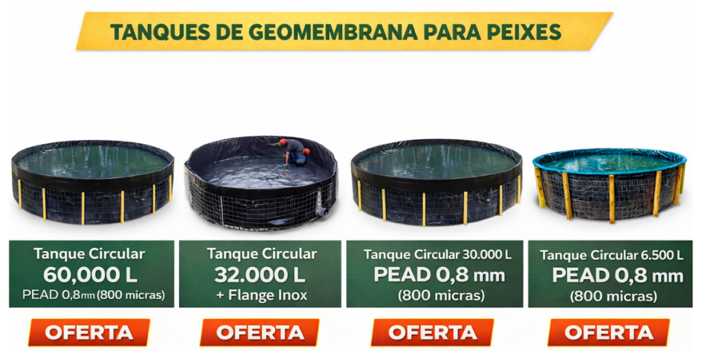 Melhor Geomembrana (Lona) para Tanque de Peixes