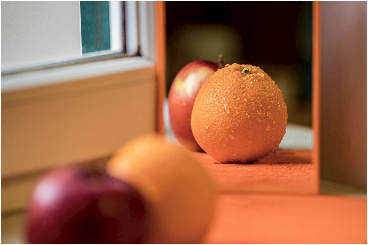 mirrors, orange, reflection, apple, still life, installation, fruit, still life, still life, still life, still life, still life, fruit, fruit, fruit
