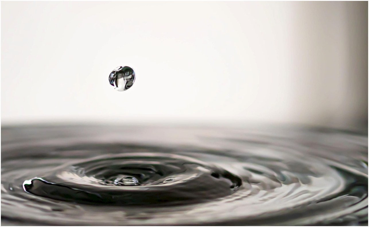 water drop, water, nature, drop, liquid