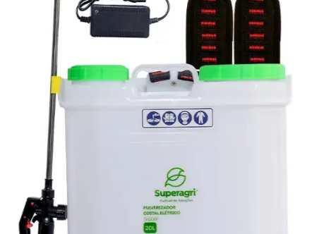 Pulverizador costal elétrico Superagri de 20 litros