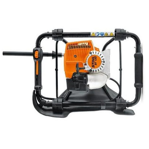 Sistema QuickStop do perfurador STIHL BT 45 para interromper a broca em caso de travamento