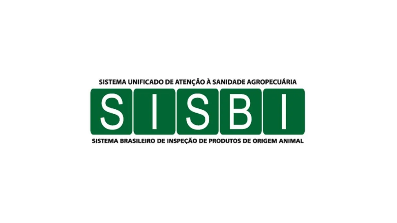 Marca oficial do Sistema Brasileiro de Inspeção de Produtos de Origem Animal (SISBI-POA).